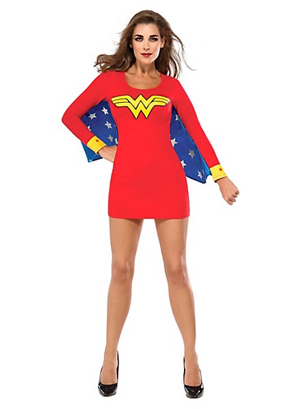 Sexy Wonder Woman mit Flügeln Kostüm