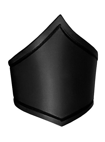 Simple Leather Armband black 