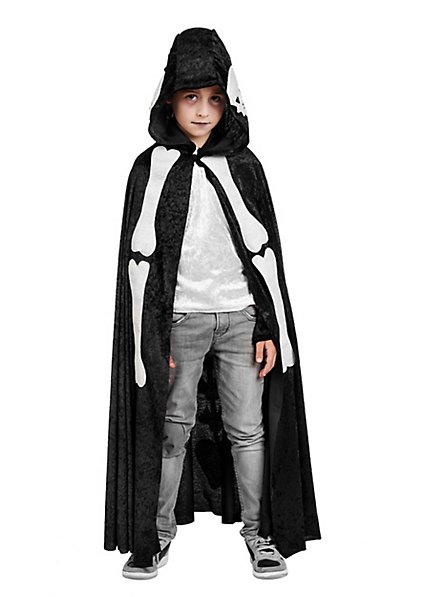 Skeleton cape for children