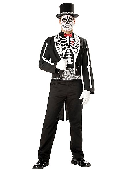 Skelett Bräutigam Kostüm