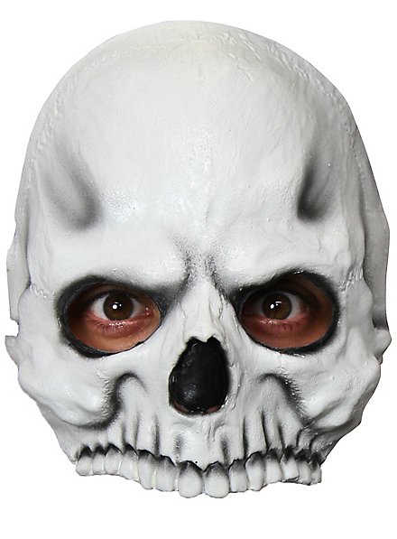 Skull half mask for children