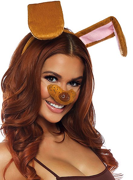 Snapchat dog accessory set