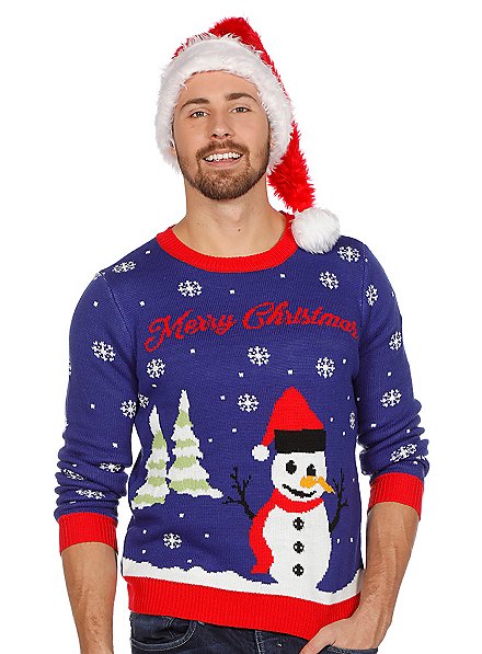 snowman christmas sweater