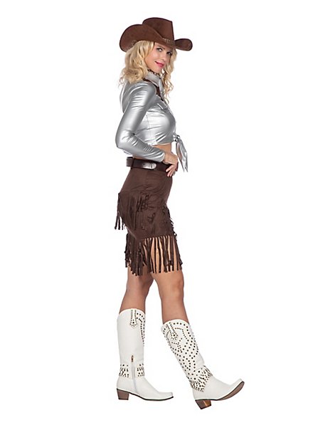 KID'S HOODED PONCHO SPACE COWGIRL