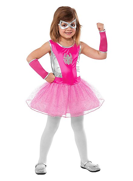 Spider Girl pink Kinderkostüm