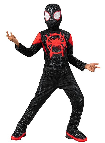 Spider-Verse - Miles Morales Spider-Man Costume for Kids - maskworld.com