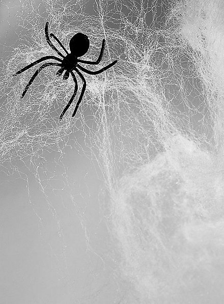 Halloween Deko Spinnennetz Dekoration Gruselparty Spinnweben Spinnen 90cm Party 
