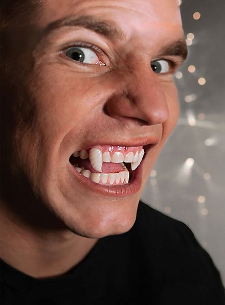 Denti Da Vampiro Retrattili Per Bambini - Zanne Realistiche Per Halloween E Carnevale, Pack Da 4 Pezzi