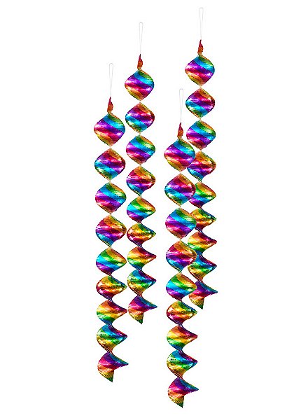 Spirali a rotore arcobaleno 4 pezzi