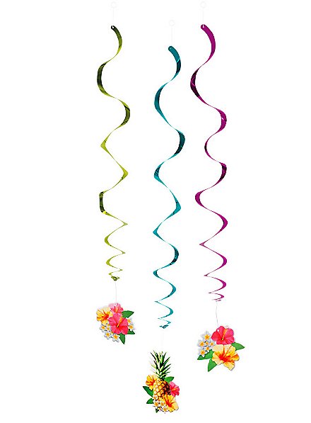 Spirali decorative hawaiane 3 pezzi