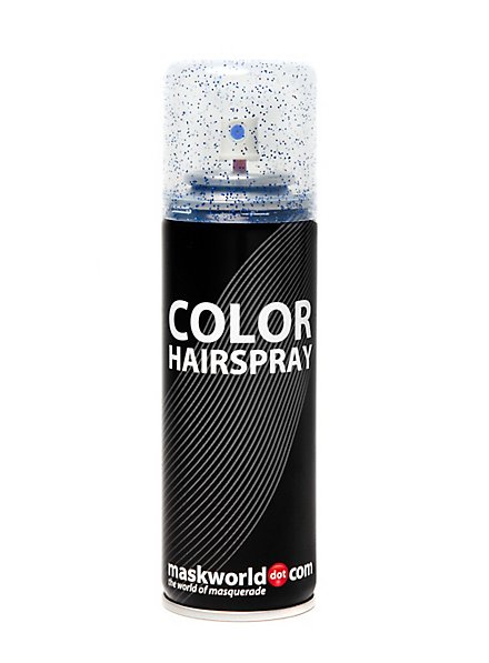 Spray Para El Cabello Con Purpurina Azul