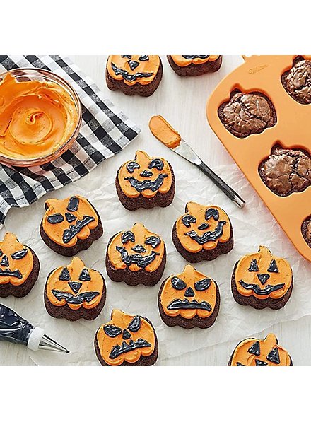 Stampo in silicone per muffin alla zucca per piccole torte, biscotti