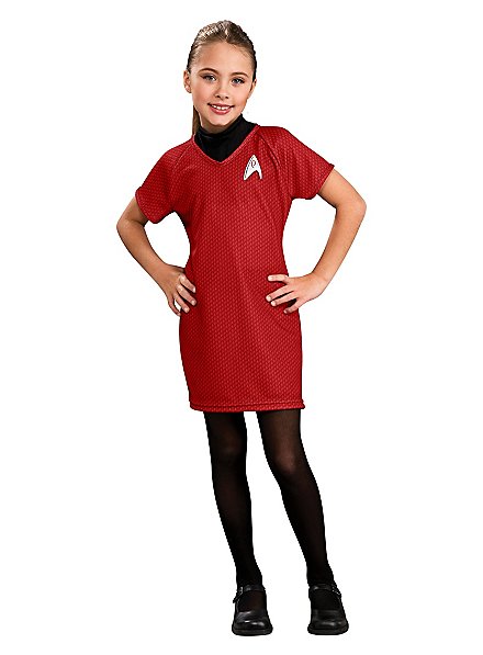 Star Trek Kleid rot für Kinder