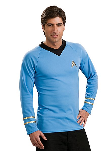 Star Trek Shirt classic blau 