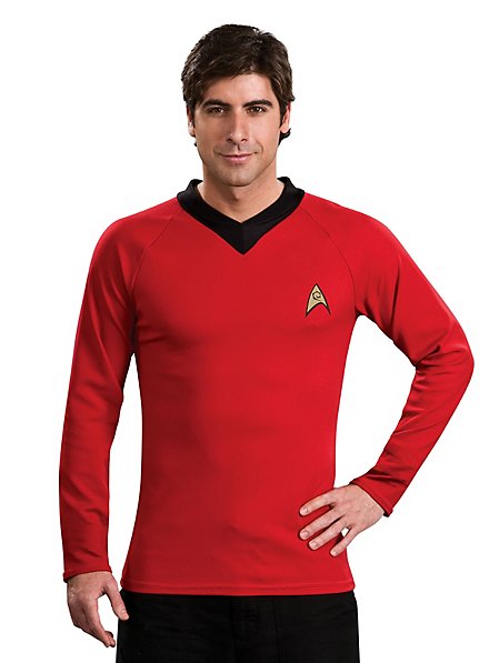 Star Trek T-shirt classique rouge