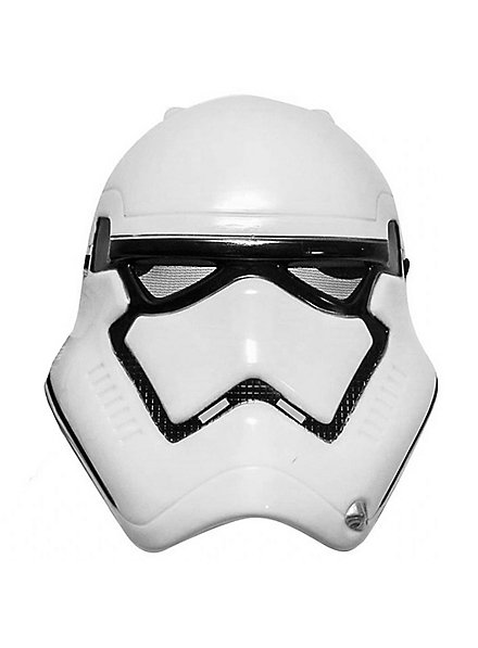 ventilation mandig kaos Star Wars 7 Stormtrooper Halbmaske für Kinder - maskworld.com