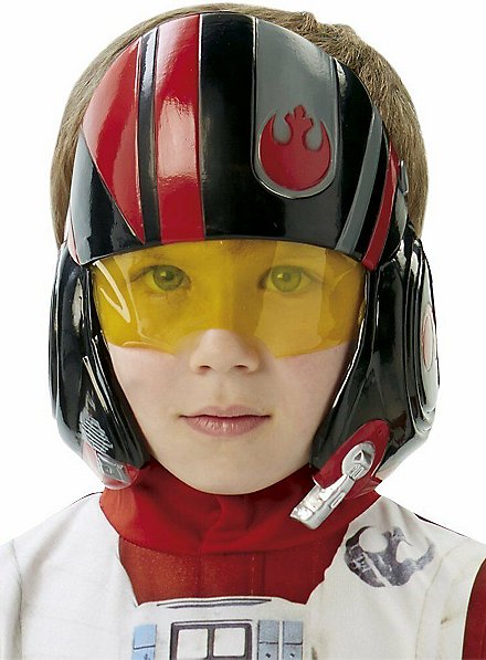 Star Wars 7 X-Wing Pilot Halbmaske für Kinder