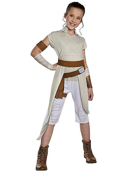 openbaar sneeuw Koe Star Wars 9 Rey Costume for Kids Basic - maskworld.com
