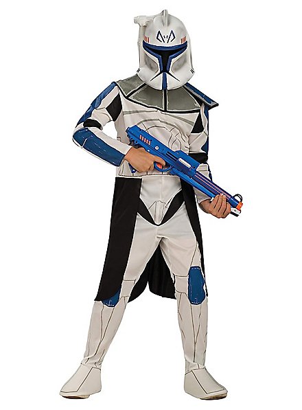 Star Wars Blå Clone Trooper Rex Kostume Til Børn