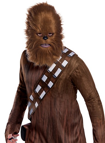 Star Wars - Chewbacca Maske mit Fell