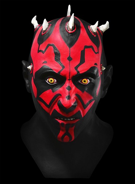 Star Wars Darth Maul Maske aus Latex