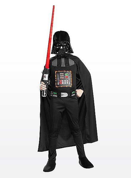 Star Wars Darth Vader Action Set Kids Costume with Light FX