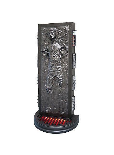 Star Wars - Han Solo in a carbonite trestle life-size statue