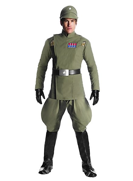 Imperial Officer Uniform costume Star Wars Black Grey 