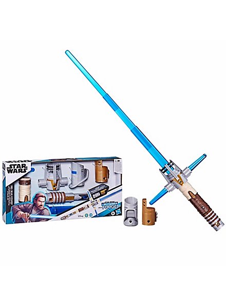 Star Wars Lightsaber Forge Obi-Wan Kenobi ausfahrbares blaues Lichtschwert