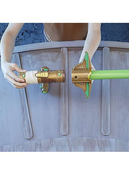 Star Wars - B7254 - Giocattolo Disney - Spada Laser Elettronica Yoda - Bladebuilders Jedi Lightsabre