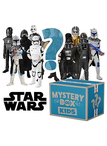 Star Wars Mystery Box for children with 4 costumes
