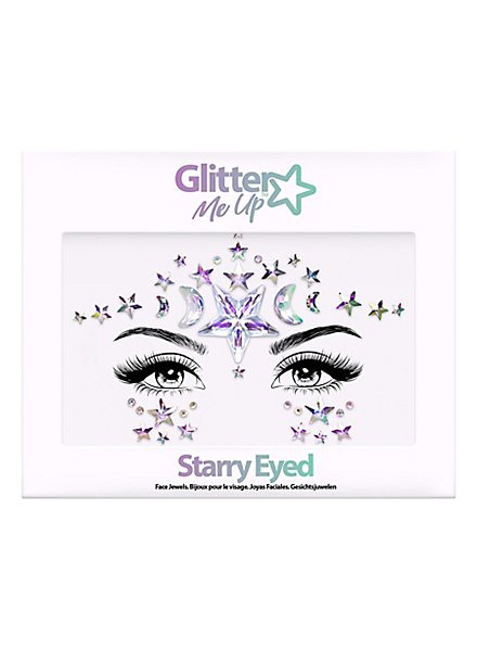 Starry Eyed Face Jewels face jewelry