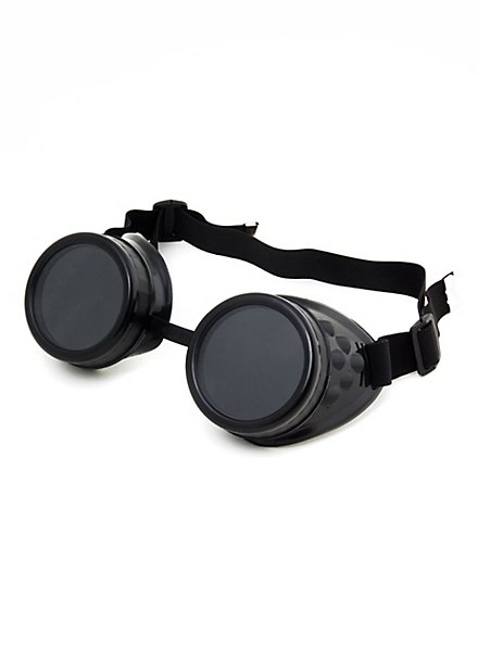 Steampunk Welder Goggles black 