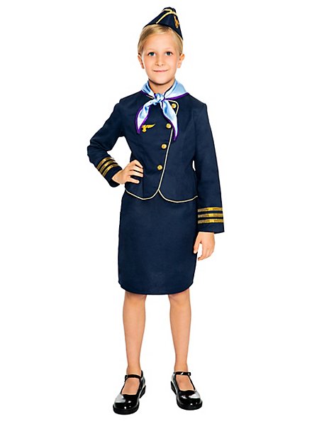 Stewardess Kinderkostüm