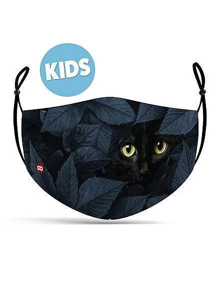Stoffmaske für Kinder Katze