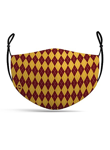 Stofmaske Troldmandsskole Rød