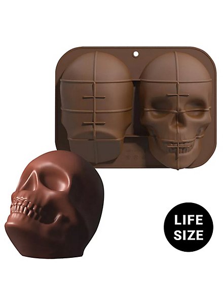 Stor Kranium Silikoneform Til Bagning