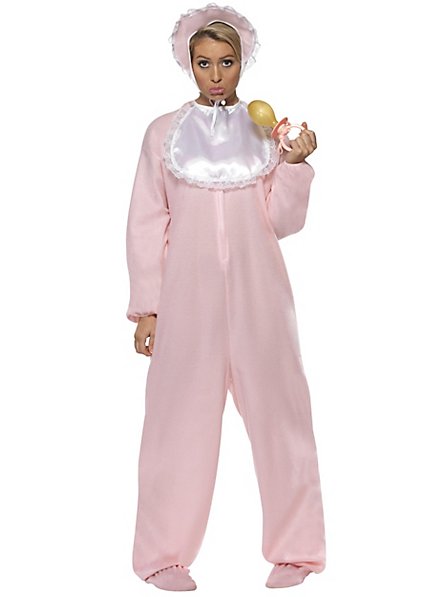 Strampler Kostüm für Erwachsene rosa
