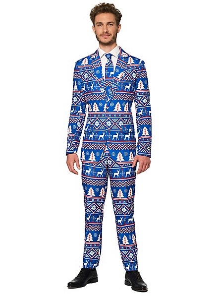 SuitMeister Blue Nordic Party Suit