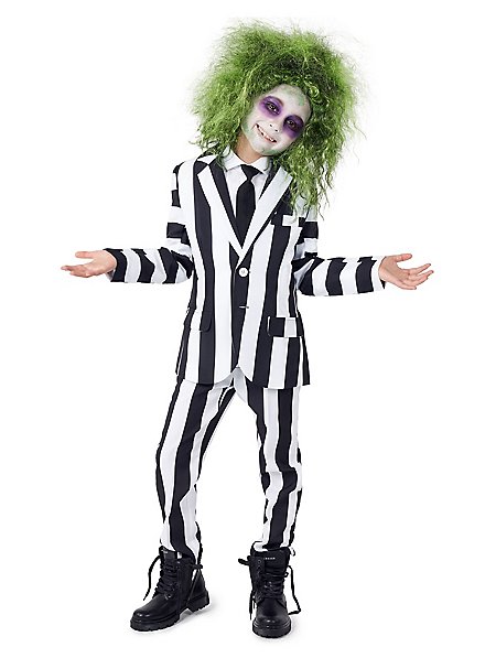 Suitmeister Joker Anzug Kinder - Violet Slim Fit Für Halloween & Mottoparty