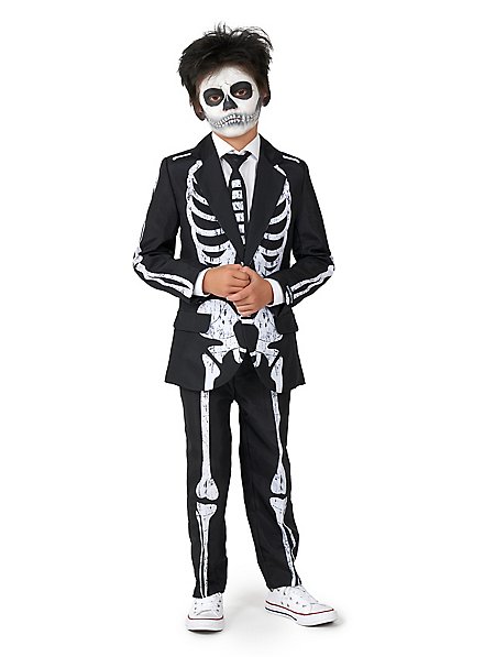 SuitMeister Boys Skeleton Grunge costume pour enfants