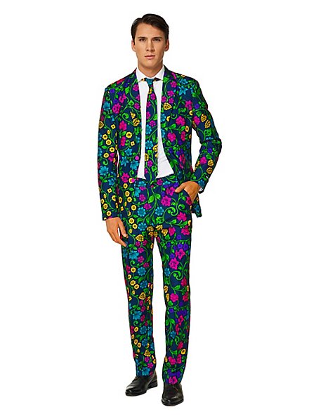 SuitMeister Floral Party Suit - maskworld.com