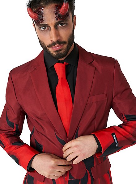 SuitMeister Red Devil Party Suit - Maskworld.com