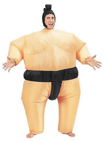 Sumo wrestler inflatable costume