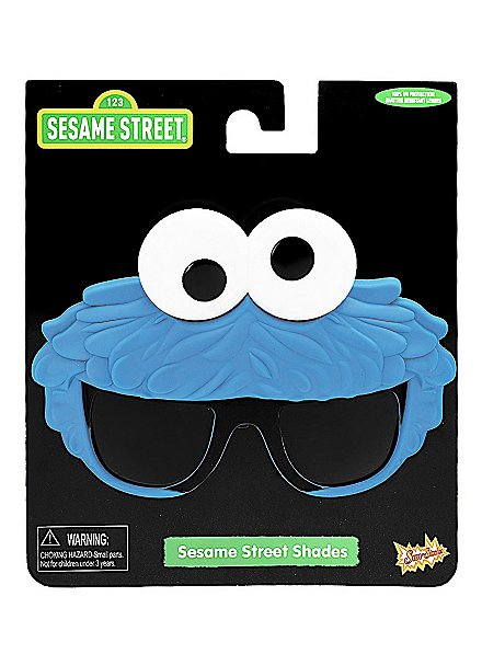 Sun Staches - Cookie Monster Party Glasses