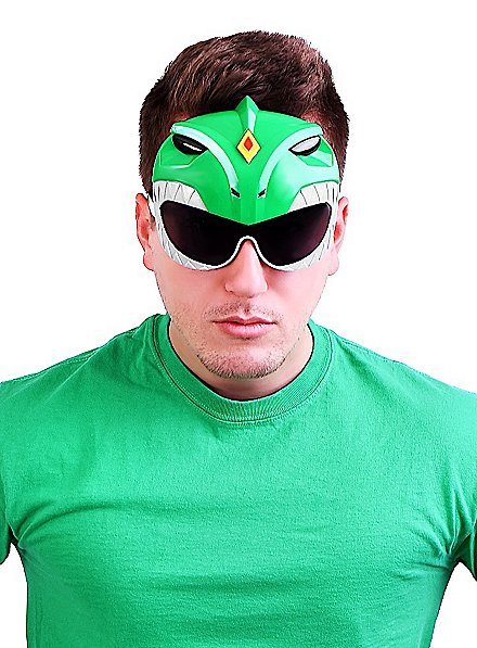 Sun-Staches Grüner Power Ranger Partybrille