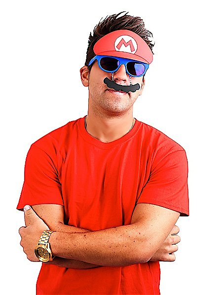 Sun-Staches Mario Party Glasses