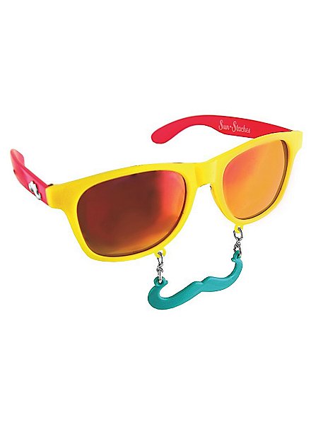 Sun-Staches Tropical Party Glasses