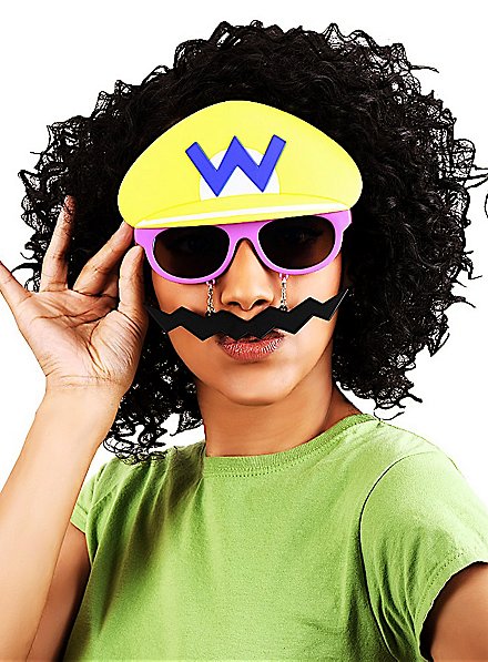 Sun-Staches Wario Party Glasses
