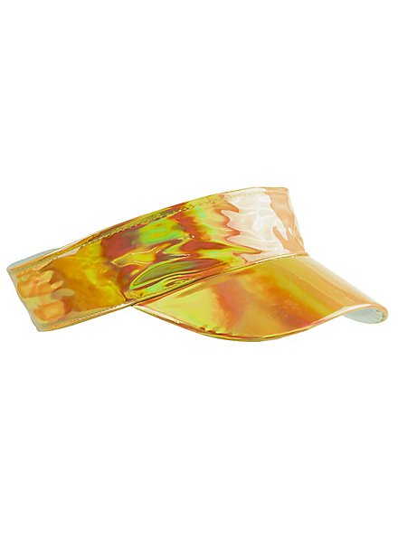 Sun visor cap gold